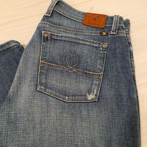 Lucky cropped jeans